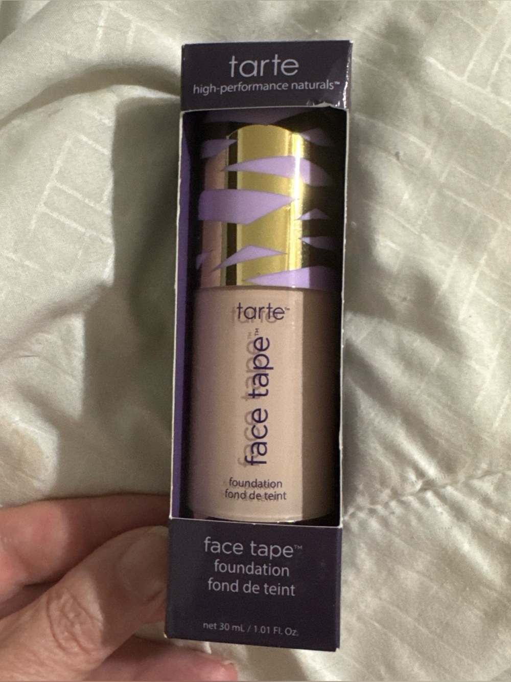 TARTE Face Tape Foundation 12B Fair-Beige 30 mL / 1 fl. oz. – New in Box